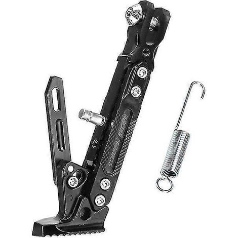 Motorrad-Seitenständerhalterung, Fußstützenhalterung, Parkstütze, Pitbike-Zubehör, Motorradzubehör, Universal – Schwarz (1/5)