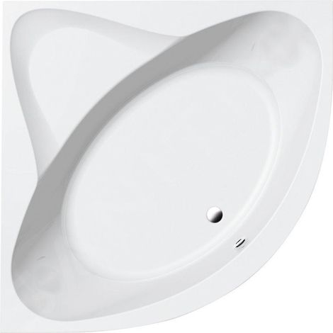 Aqualine Baignoires - Baignoire d'angle DYJE, 1500x1500x420 mm, blanc A1550 (1/5)