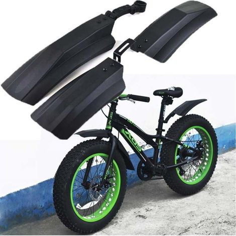 Déflecteur de pluie et de boue pour vélo à vitesse variable Irovami, pare-neige et pare-boue pour pneus larges de 4 pouces, déflecteur de plage (1/4)