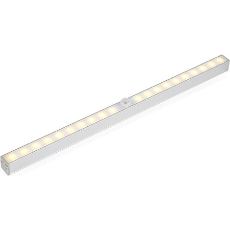 Lampe De Nuit Avec Capteur De Mouvement PIR - 20 Led - Sans Fil - Pour Armoire Placard Couloir Sous-Sol - 1 Pièce (1/5)