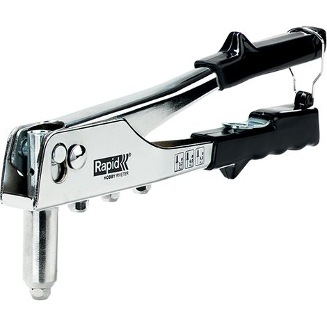 Pinza per rivetti RAPID HOBBY per rivetti in alluminio Ø3.2 / 4.0 e 4.8mm. RAPID (1/2)
