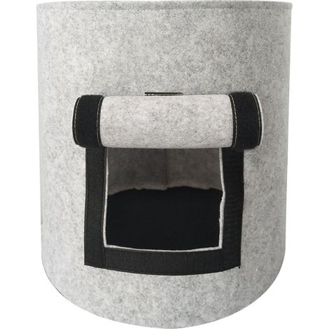 Sacs de culture pour pommes de terre avec rabat de récolte (30 x 35 cm, lot de 4) — Adaptés avec poignées de transport et fenêtre de récolte  conviennent à la culture de pommes de terre, de tomates et (1/4)