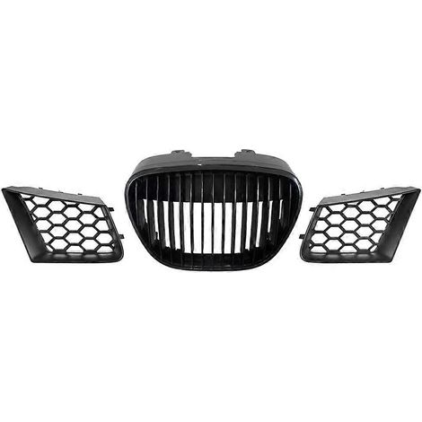 Calandre centrale avant sans logo pour Seat Ibiza Cordoba type 6L 2002-2009 6L0853654 9182921 (1/5)