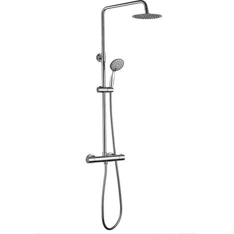 LLAVISAN L124194 ROUND PLUS Columna Ducha termostática Tacto Frío - ref: L124194 (1/5)
