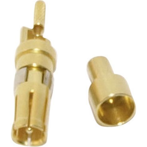 Conec 132J30019X 132J30019X Koaxial-Buchsenkontakt Vergoldet 1 St.