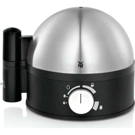 WMF Stelio 04.1507.0011 cuociuova 7 uova 380 W Nero, Cromo