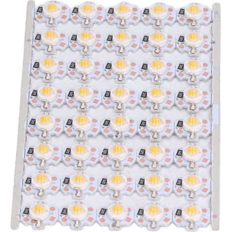 Lotto di LED da 1W 12V – alta luminosità – luce gialla – versatili – per fari