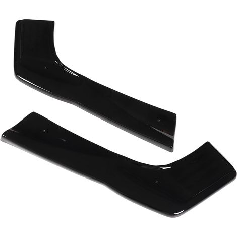 Kit de 2 ailerons de pare-chocs arrière noirs brillants (gauche et droite) pour Mercedes-Benz Classe CLA C118, CLA35 et CLA45 (1/5)