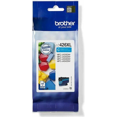 Cartucho de Tinta Original Brother LC-426 XL Alta Capacidad/ Cian