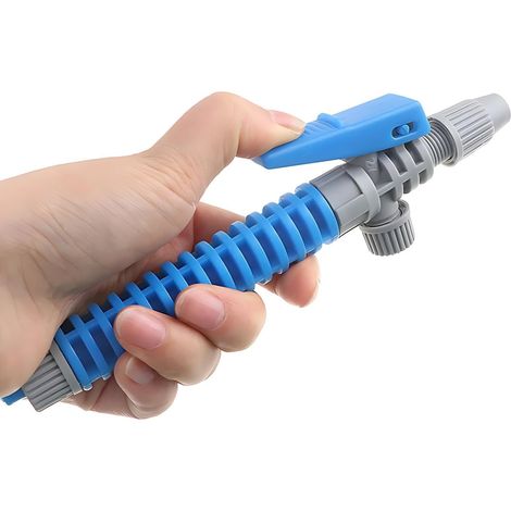 Die Kunststoff-Sprühdüse mit Griff ist mit den 1/4-Zoll-Gewinde-Sprühgriffen aller 3-Liter-, 5-Liter- und 8-Liter-Drucksprühgeräte kompatibel. (1/5)