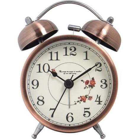 Radio Réveil - Classic - Silent - Illuminated - Metallic Bronze