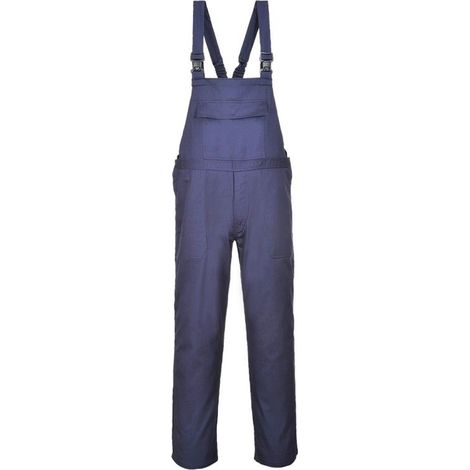 Cotte à Bretelles Bizflame Pro Couleur : Marine Taille Xxl - Portwest (1/2)