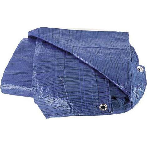 Toldo de Plástico Ligero Azul                 2 x 3 mts
