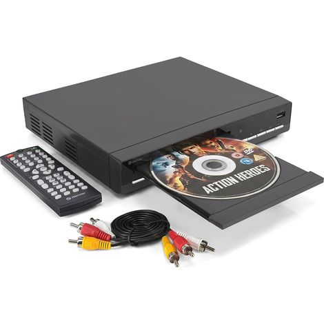 DVH-7787MK3 Lecteur DVD HDMI 1080p, USB, SCART, coaxial, Multi-région, Lecture DVD/CD/MP3/JPEG, Noir (1/5)