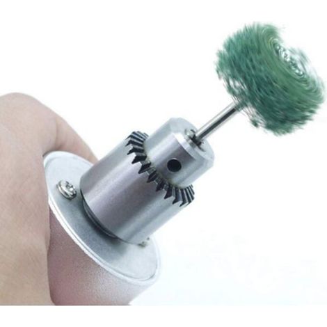 Roues polissage abrasif 25 mm, 80 pièces, accessoires outils rotatifs Dremel, tampon récurer queue métal (1/4)