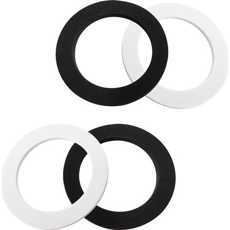 4 pièces Joint Torique Universel, Joint de Rechange pour Bonde D'évier, Évier Joint Torique, pour 84mm Bonde D'évier (1/5)