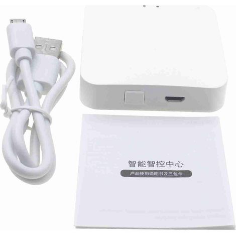 ZigBee 3.0 Gateway Smart Hub für vernetzte Häuser mit Fernsteuerung per Sprachbefehl, Alexa-Kompatibilität und Hausautomation (1/5)