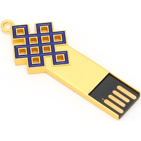 32 GB wasserdichter USB-Stick aus Metall – Tragbarer Speicherstick für die Datenübertragung (1/5)