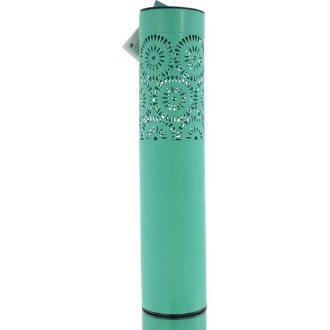 Lumineo Solar Stabbeleuchtung blau Ø 8,5 cm Höhe 39 cm - Eisen (1/2)