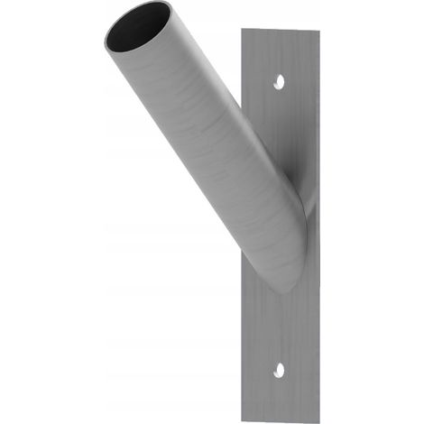 Supporto in acciaio inox per 1 bandiera stretta (1/2)