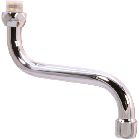 Heinrich Schulte Universal-S-Auslauf Z014025-00010 150 mm, 3/4" IG, verchromt