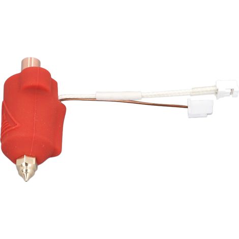 Kit di blocco riscaldante in ceramica, stampa ad alta velocità, hot end con termistore, ugello in ottone, lega di titanio, rame, interruttore termico per K1 Maximum. (1/5)