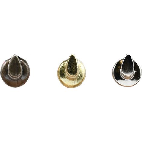 1BL APPENDITUTTO TONDO 1 POSTO bronzo - 4 pz.