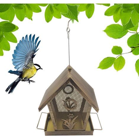 Futterspender aus Metallgeflecht Vogelfutterspender für den (1/5)