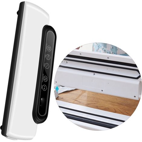 Machine sous vide automatique avec pièces détachables, idéale pour les aliments humides et secs, blanche, prise européenne 100-240 V (1/5)