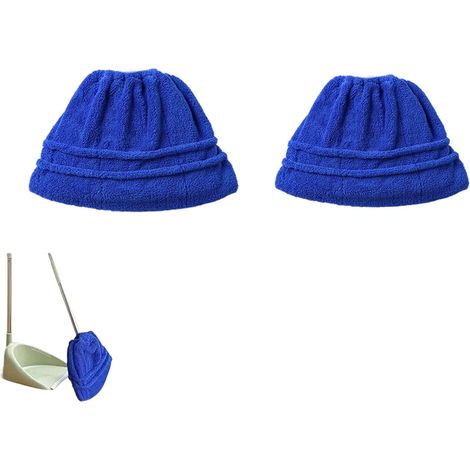 Housses de balai en microfibre, lot de 2, tampons de nettoyage Lazy lavables, outils de nettoyage pour la maison et le restaurant (1/5)