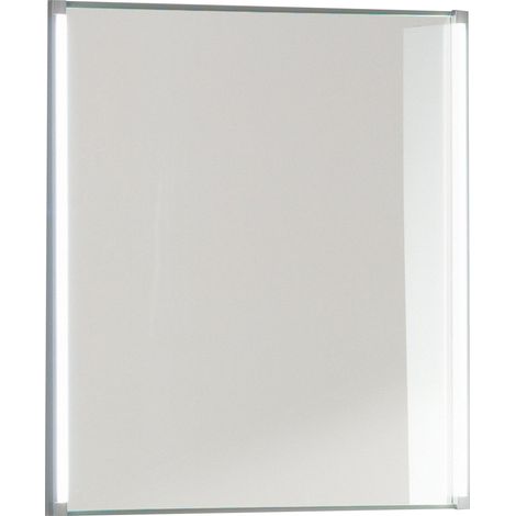 Spiegelelement LED-LINE Weiß 60,5x67x4 2x Stripes (1/5)