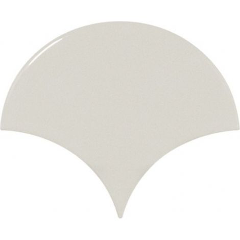 Carrelage mur écaillon de poisson uni vert menthe brillant 10,6x12 cm SCALE FAN MINT (vendu par boite de 0,37m2) (1/3)