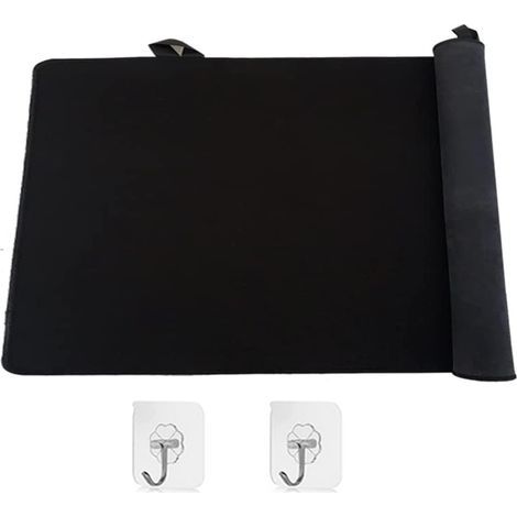 Tapis pour Plaques à Induction 61,5x53cm, Couvre Plaque de Cuisson Induction, Couverture Table Électrique, Protection Poêle en Verre avec Revêtement Antidérapant (1/4)