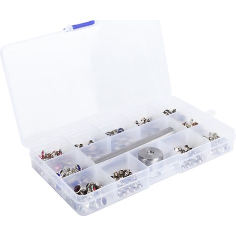 Rivets tubulaires à bord argenté de 8 mm pour verre, rivets décoratifs de qualité A pour bricolage KQ-703, rivets incrustés de strass pour la décoration de vêtements et de chaussures (1/5)