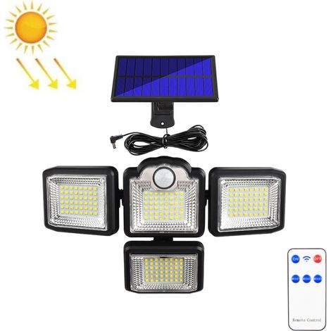 Outdoor Solar Light with Motion Sensor: Solar Lights for Outdoor Use, Waterproof Floodlight for Yard, Patio, Porch (1/5)