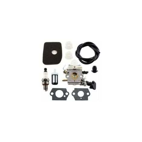 ZVD - Kit carburatore con filtro aria e candela per soffiatori per foglie STIHL BG86 SH56 SH56C SH86C BG86CE BG86Z BG86CEZ, sostituisce ZAMA C1M-S261B, codice articolo 4241 120 0616. - Crezuo (1/4)