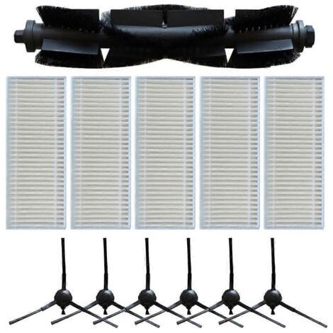 Kit d'accessoires pour aspirateur X-Plorer S135 S140 RR91C5WH : brosse principale, brosses lat��rales, filtre et pi��ces de rechange.