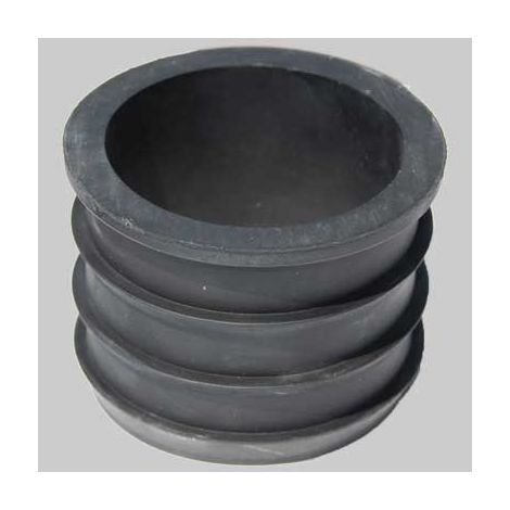 RIDUZIONE IN GOMMA NERA PER RACCORDO TUBI  75 x 63     MADE IN ITALY