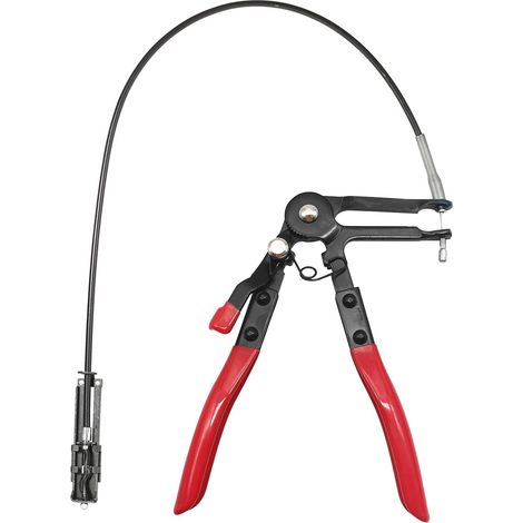 [JAMAIS UTILISÉ]Pince de collier de serrage pour voiture - Flexible - Pince spéciale - Pince de serrage - Pince de serrage - Pince à ressort - Avec arbre de fil - Pour le fioul - 620 mm - Pour voiture (1/5)