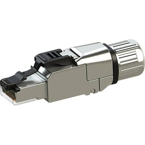 Telegärtner 100023089 Connettore RJ45 CAT 8.1 100023089 Spina Numero di poli 8P8C Metallo 1 pz. (1/2)