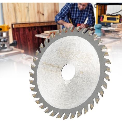 Multifunktionale Trennscheibe aus Hartmetall-Kreissägeblatt für elektrische Kreissägen (85 x 15 x 36 Zähne) (1/5)