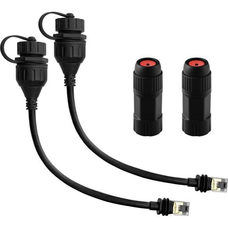 Starlink Gen 3 Ethernet Adapter, Waterproof Starlink V3 Cable Extension, 2 Pack