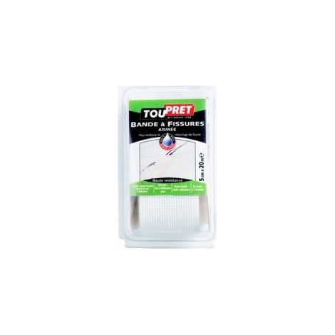 Toupret Gli Essenziali Nastro per Crepe di Rete Armato 5cmx20m - Toupret