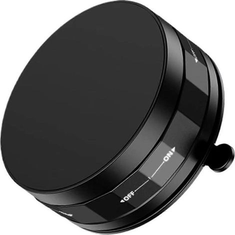 Support magnétique à ventouse pour téléphone de voiture, rotation à 360°, noir (1/5)