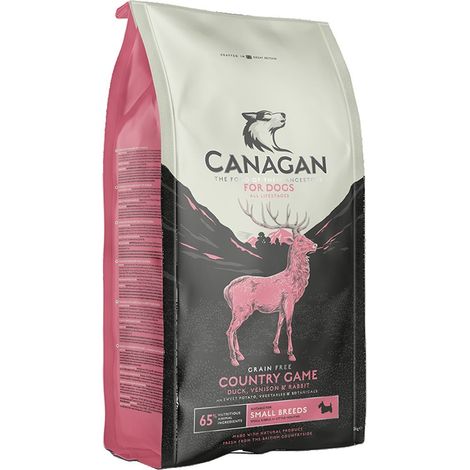 Croquettes Canagan Game pour chiens de petites races, 6 kg