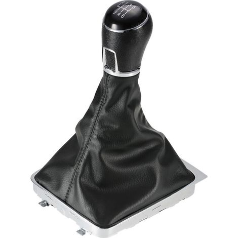 Copertura antipolvere in pelle di ricambio per il pomello del cambio a 6 marce della Volkswagen Passat B7 2011-2015 -Crezuo