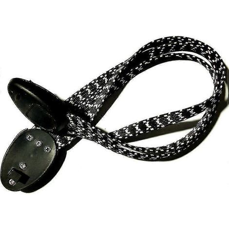 Corde élastique pour vélo, sangle de fixation pour bagages, sangle extensible réglable, corde de tension pour suspension extérieure (1 pièce, noire) (1/5)