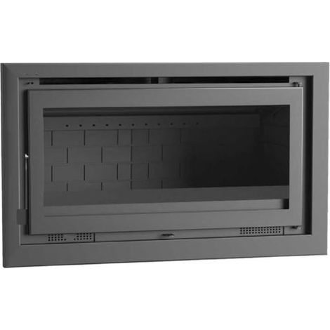 FM Insertable de leña con turbinas IT-180 interior fundición (1/3)
