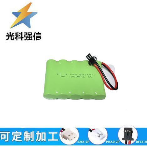 Fernbedienungsbatterie für Pumpwagen 6V AA 1800mAh, JIJING Nongjianxing Kranfernbedienung intern 18670