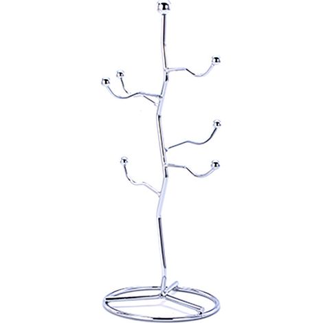 Support pour Tasse à café en Forme d'arbre à café, Tasses à café et Tasses à thé Étagère de Rangement Porte-Tasses